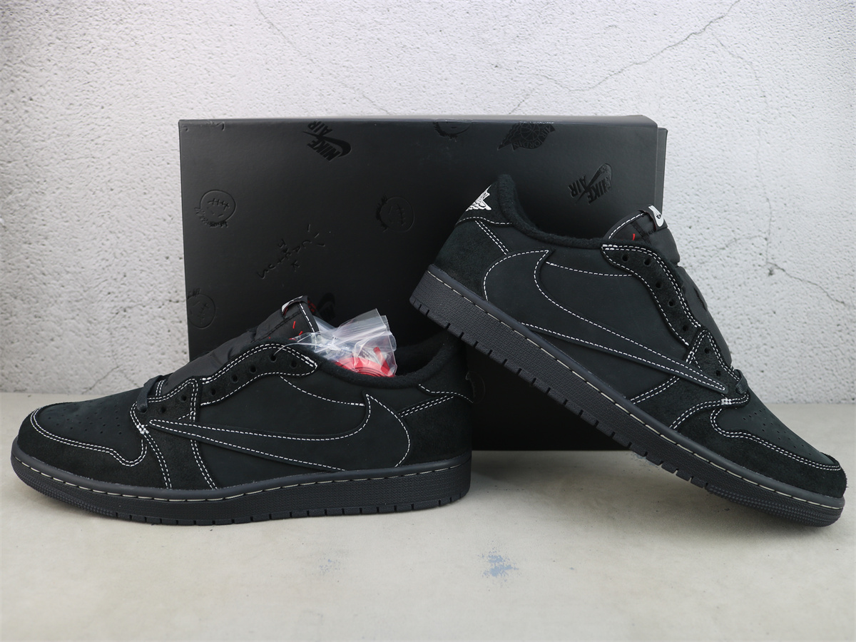 LJR Batch Air Jordan 1 Retro Low OG SP Travis Scott Black Phantom DM7866-001